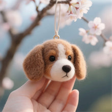 画像をギャラリービューアに読み込む, 猫 犬 フェルト キーホルダー 手作り ダックス│写真から制作する世界に一つのペットグッズ ◉ 誕生日プレゼントに インスタ映え