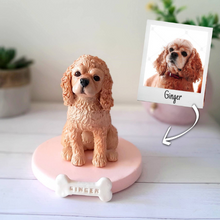 画像をギャラリービューアに読み込む, 【オーダーメイド】うちの子 写真から可愛いフィギュアに お名前入り