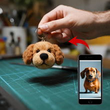 画像をギャラリービューアに読み込む, 猫 犬 フェルト キーホルダー 手作り ダックス│写真から制作する世界に一つのペットグッズ ◉ 誕生日プレゼントに インスタ映え