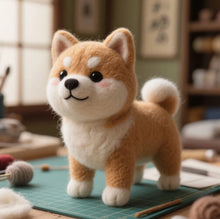 画像をギャラリービューアに読み込む, 【画像カスタマイズ】ペットフェルトモデル 柴犬モデル 愛犬ギフト リアルな置物 犬 猫 誕生日
