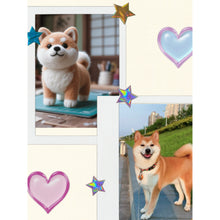 画像をギャラリービューアに読み込む, 【画像カスタマイズ】ペットフェルトモデル 柴犬モデル 愛犬ギフト リアルな置物 犬 猫 誕生日