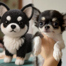 画像をギャラリービューアに読み込む, 【画像カスタマイズ】ペットフェルトモデル ペット チワワ 愛犬ギフト リアルな置物 リアル 犬 猫 誕生日