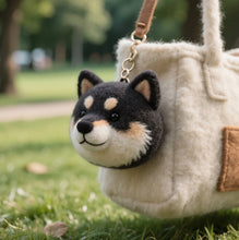 画像をギャラリービューアに読み込む, オーダーメイド 黒柴 フェルト人形 │ たれ耳とくりっと目が可愛い♡ペットロス 思い出の品