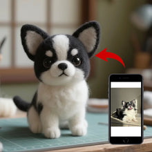 画像をギャラリービューアに読み込む, 【画像カスタマイズ】お誕生日ギフト 愛犬・愛猫 写真オーダーメイド フェルトマット