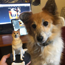 画像をギャラリービューアに読み込む, 【オーダーメイド】うちの子 写真から可愛いフィギュアに お名前入り