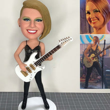 画像をギャラリービューアに読み込む, 【お写真からの音楽好きフィギュア】自分フィギュア🎵フィギア人形 🎵ギターを持つフィギュア