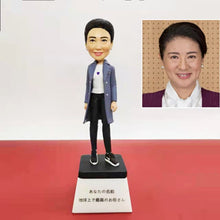 画像をギャラリービューアに読み込む, 【お写真からのフィギュアトロフィー】スタッフトロフィー🎵会社の年次総会の贈り物・記念品🎵チーム写真