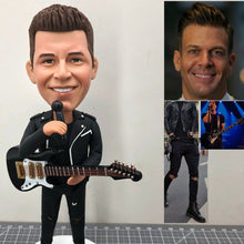 画像をギャラリービューアに読み込む, 【お写真からの音楽好きフィギュア】自分フィギュア🎵フィギア人形 🎵ギターを持つフィギュア