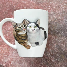 画像をギャラリービューアに読み込む, 【オーダーメイド・コーヒーマグカップ】うちの子 写真から可愛いフィギュアに