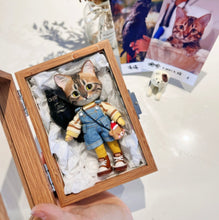 画像をギャラリービューアに読み込む, 【オーダーメイド】うちの子　写真からのかわいい猫フィギュア🐱 11cmタイプ
