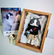 画像をギャラリービューアに読み込む, 【オーダーメイド】うちの子　写真からのかわいい猫フィギュア🐱 11cmタイプ
