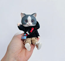 画像をギャラリービューアに読み込む, 【オーダーメイド】うちの子　写真からのかわいい猫フィギュア🐱 11cmタイプ
