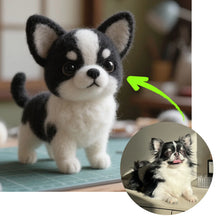 画像をギャラリービューアに読み込む, 【画像カスタマイズ】お誕生日ギフト 愛犬・愛猫 写真オーダーメイド フェルトマット
