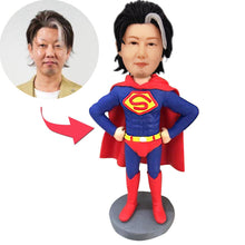 画像をギャラリービューアに読み込む, 【お写真からスーパーヒーローフィギュア】自分フィギュア🎵フィギア人形🎵 退職記念品
