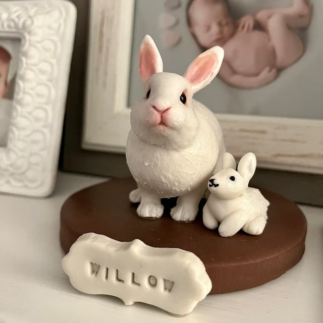 オーダーメイド】うちの子 写真から可愛いフィギュアに お名前入り