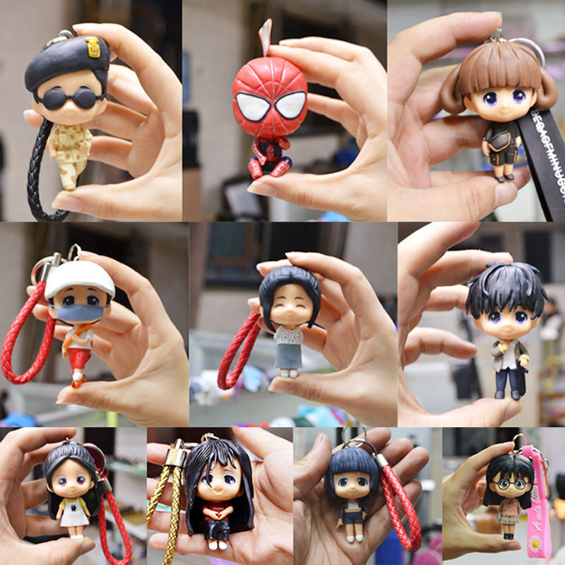 お写真からのフィギュアキーチェーン】可愛い自分フィギュア